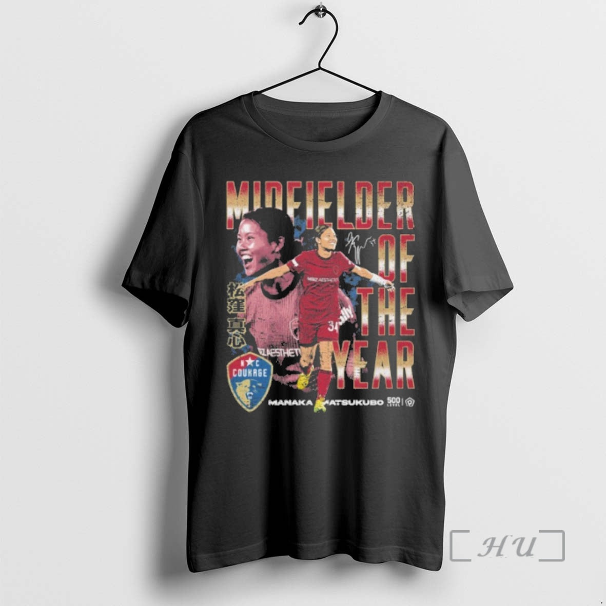 Officials Manaka Matsukubo North Carolina Courage 2025 Midfielder Of The Year Premium T Shirts Sweater