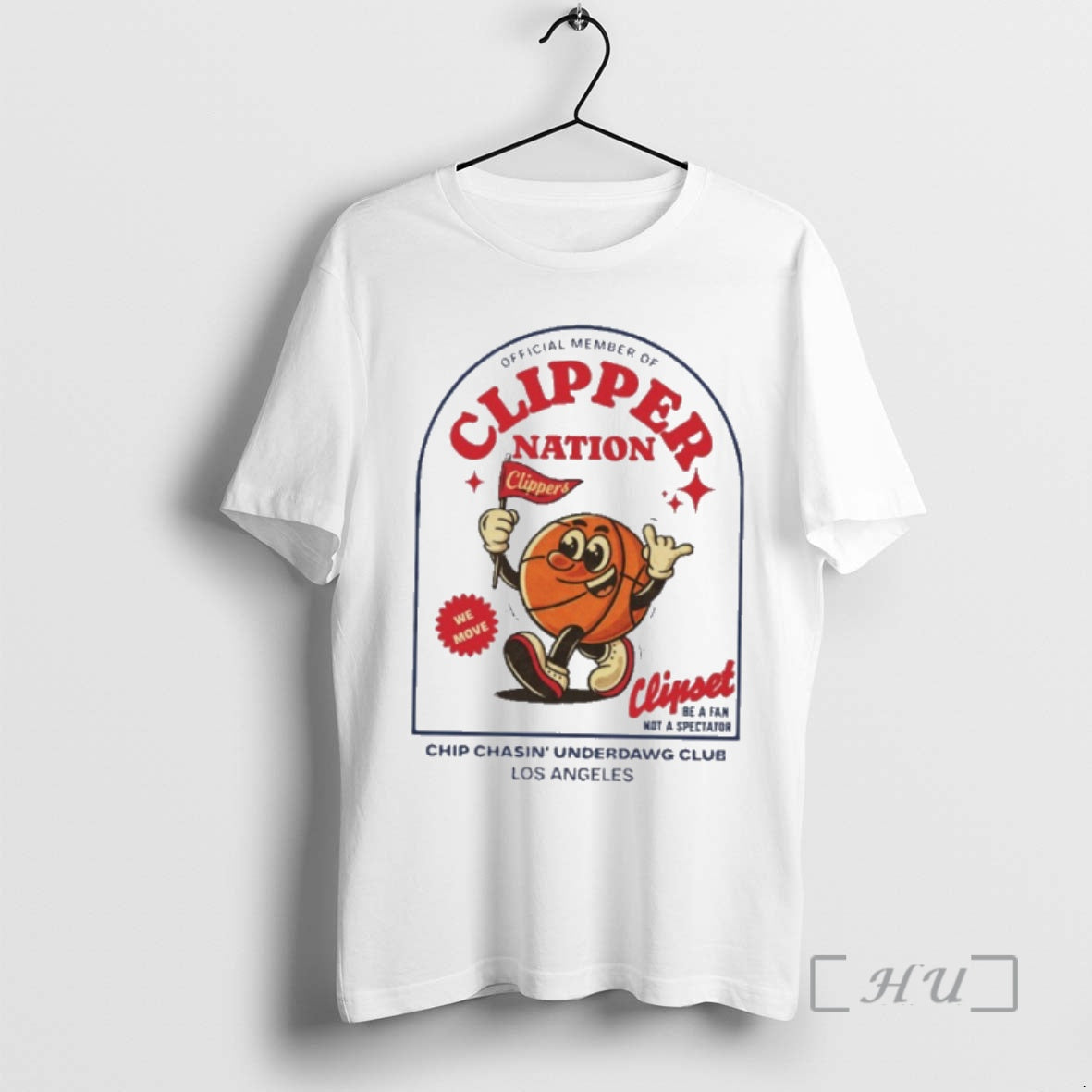 Officials Member Of Clipper Nation Chip Chasin Underdawg Club Los Angeles Premium T Shirts Sweater