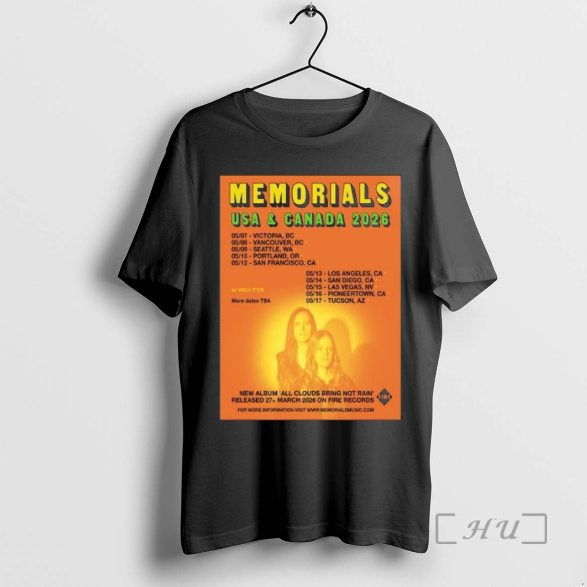 Officials Memorials Usa Canada Tour 2026