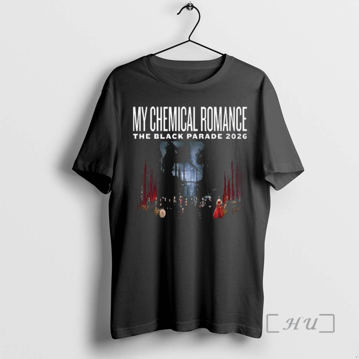 Officials My Chemical Romance The Black Parade 2026 World Tour Schedule Dates Two Sided Mockup