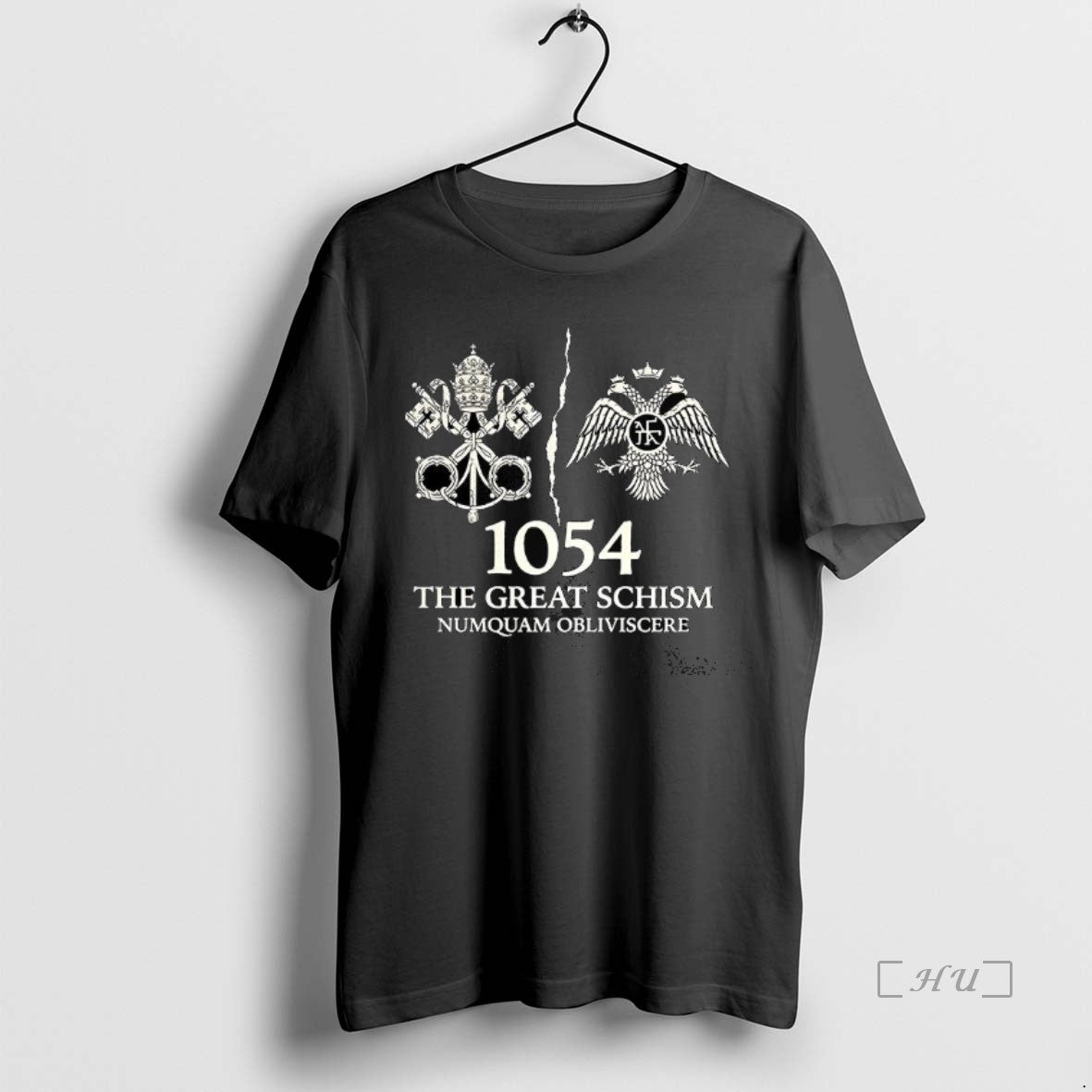 Officials Never Forget 1054 The Great Schism Numquam Obliviscere Logo