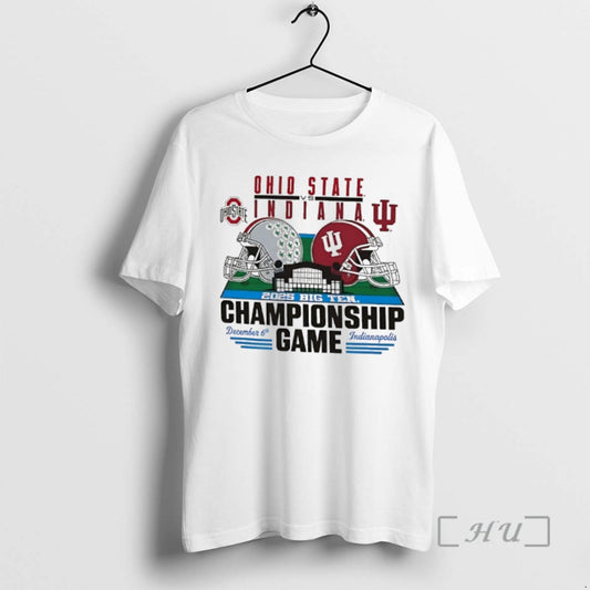 Officials Ohio State Vs Indiana Big Ten 2025 Football Championship Stadium Premium T Shirts Sweater