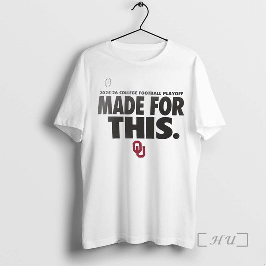 Officials Oklahoma Sooners Made For This 2025 26 College Football Playoff Christmas Premium T Shirts