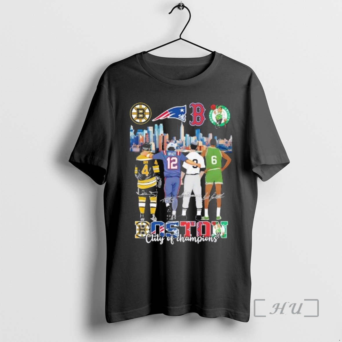 Officials Orr And Legends Boston City Sports Of Champions Skyline Signatures Premium T Shirts Sweater