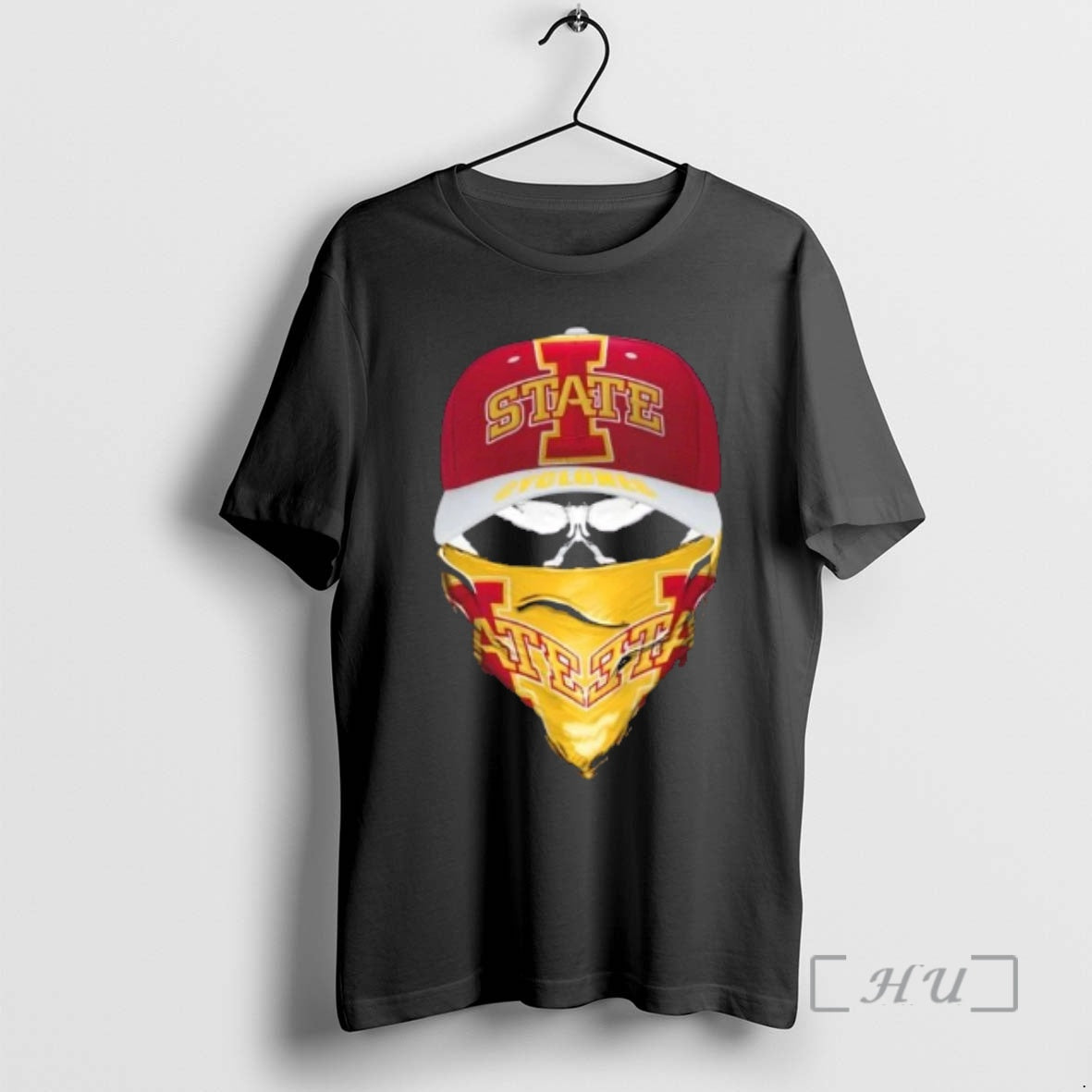 Officials Outlaw Skull Gang Wearing A Cap X Iowa State Cyclones Premium T Shirts Sweater