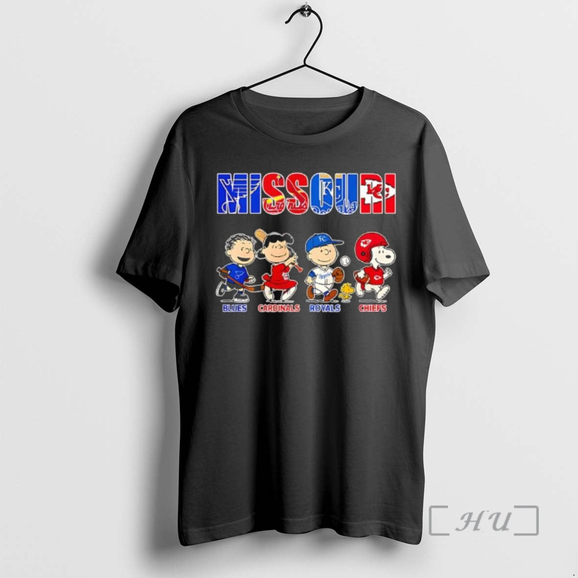 Officials Peanuts Missouri Sports Teams X Blues Cardinals Royals And Chiefs Premium T Shirts Sweater
