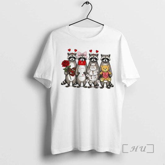 Officials Raccoon Funny Coquette Love Valentines Day