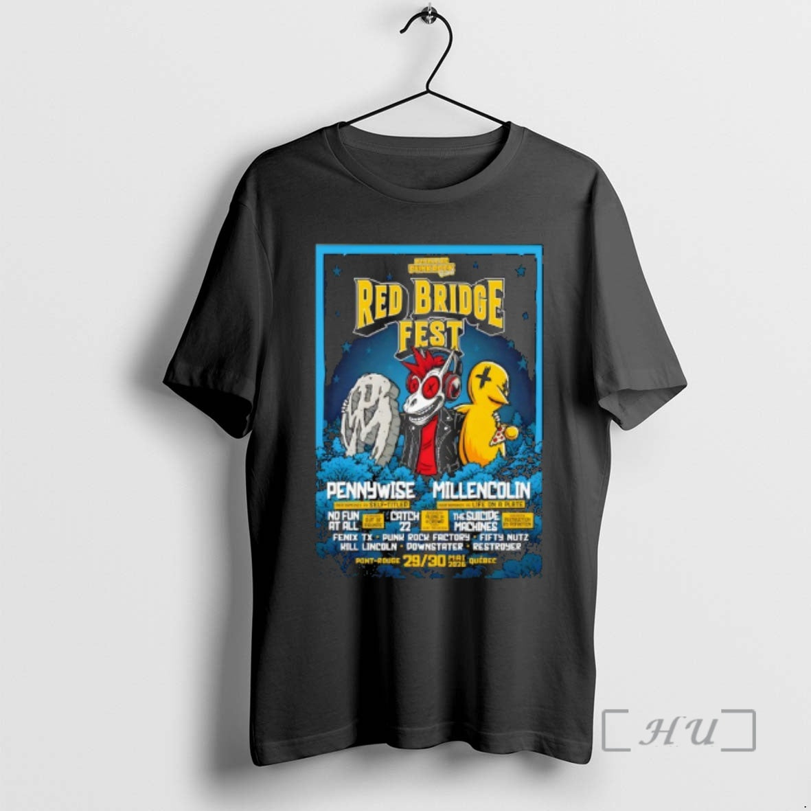 Officials Red Bridge Fest 5 29 5 30 2026 Quebec Canada Premium T Shirts Sweater