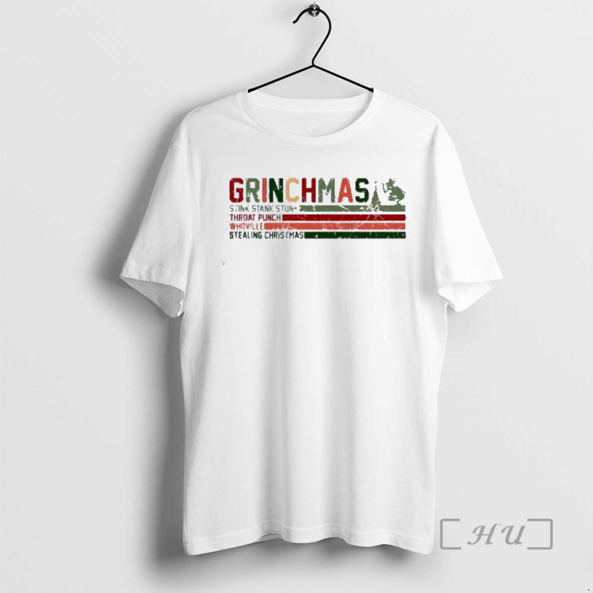 Officials Retro Grinchmas Stink Stank Stunk Christmas Grinch Quote