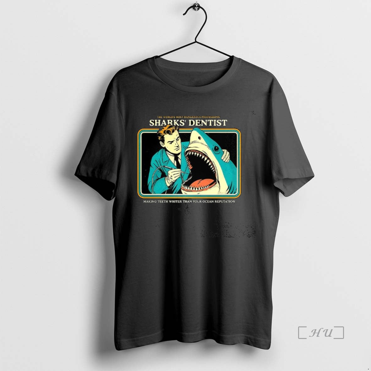 Officials Sharks Dentist The Worlds Most Dangerous Professions Vintage