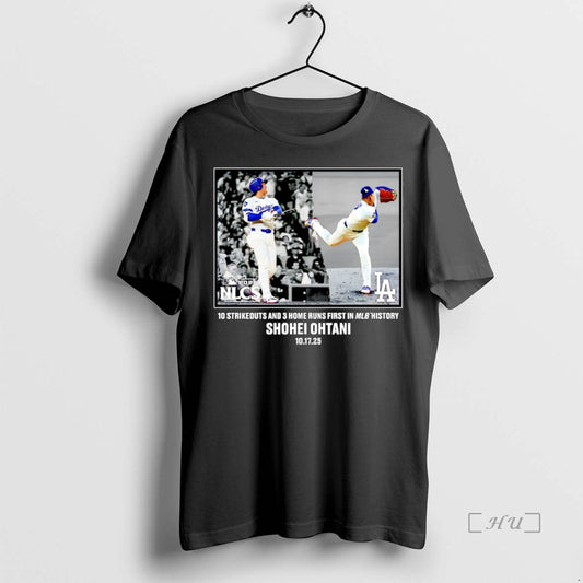 Officials Shohei Ohtani Los Angeles Dodgers 2025 Mlb Postseason Moment 10 Strikeouts And 3 Home