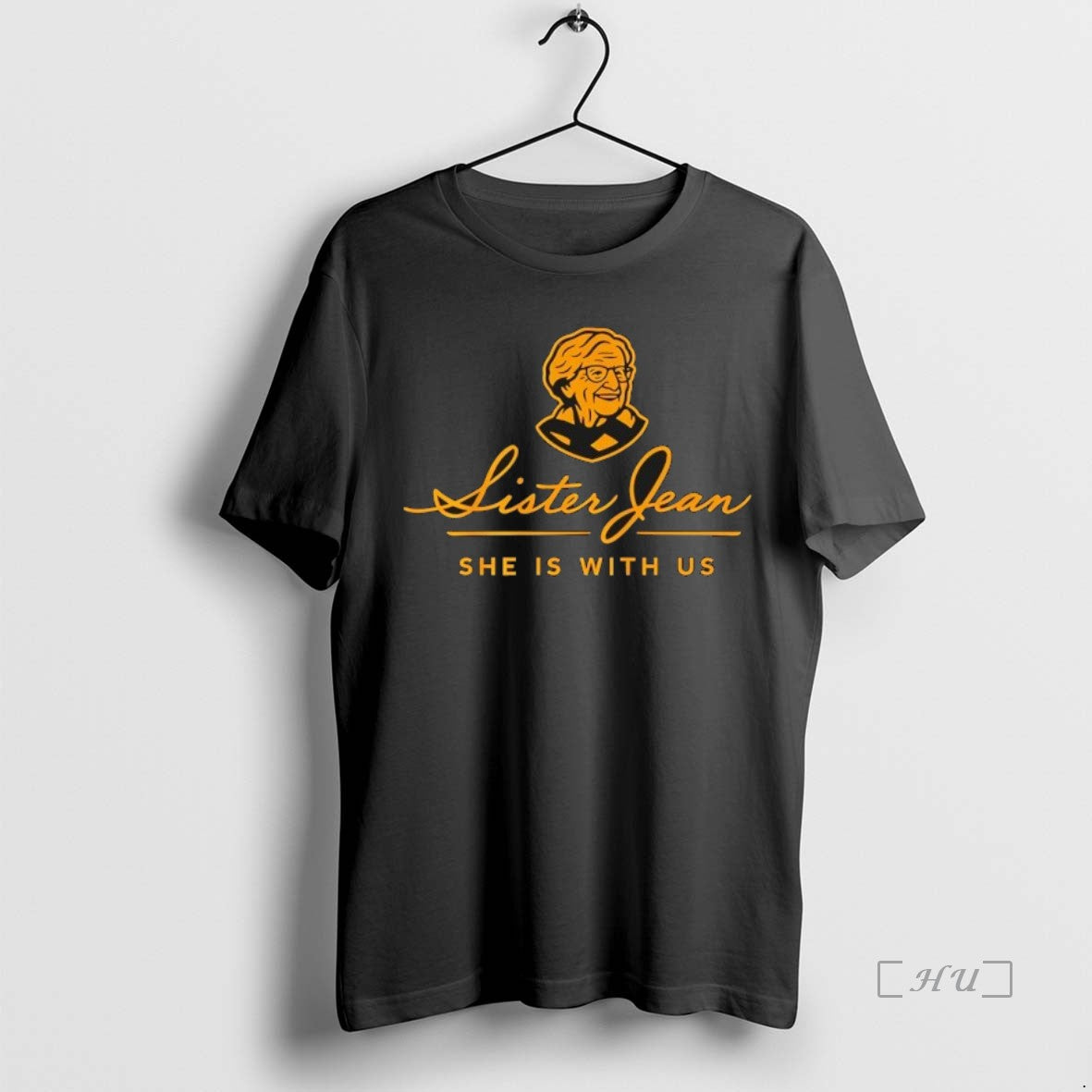 Officials Sister Jean She Is With Us Loyola University Chicago Ramblers Logo Premium T Shirts