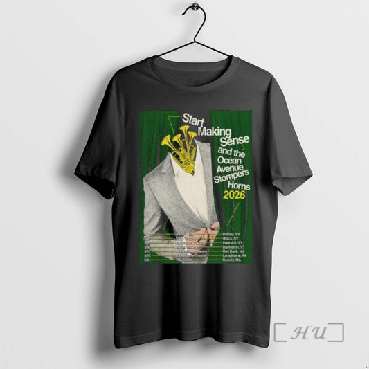 Officials Start Making Sense And Ocean Avenue Stompers Horns Tour 2026 Premium T Shirts Sweater