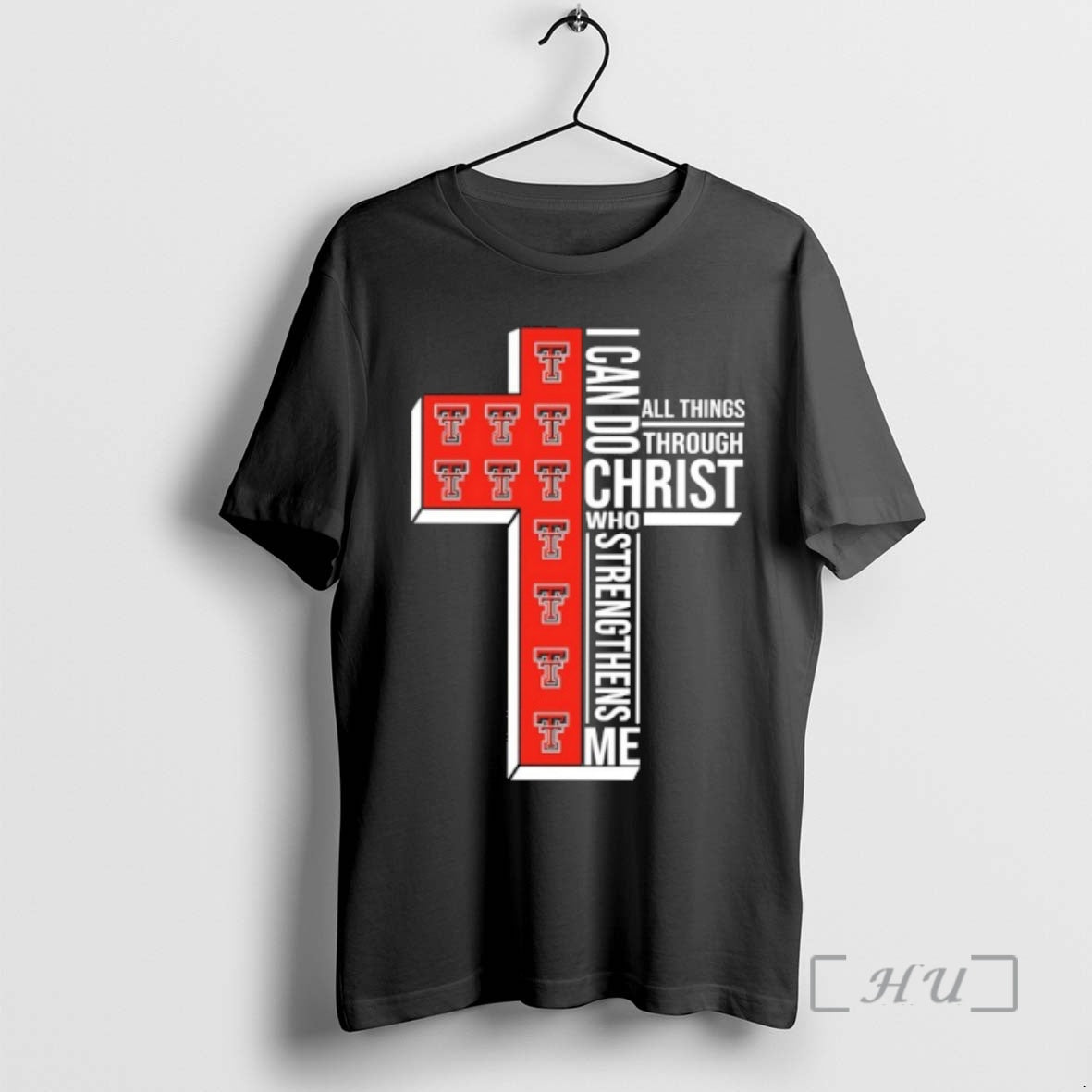 Officials Texas Tech Lady Raiders Womens Basketball I Can All Things Do Through Christ Who