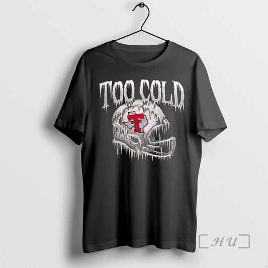 Officials Texas Tech Red Raiders Football Too Cold Frozen Helmet