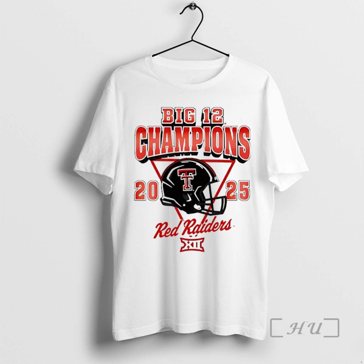Officials Texas Tech Red Raiders Helmet 2025 Big 12 Champions