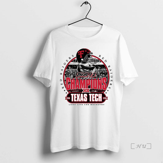 Officials Texas Tech Football 2025 Big 12 Conference Champions Long Live The Matadors Premium