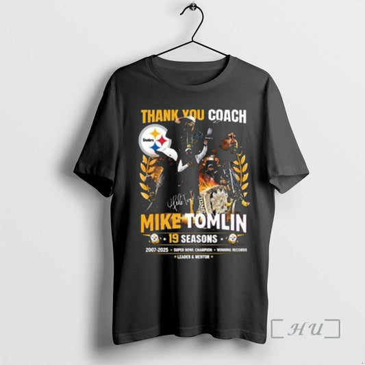Officials Thank You Coach Mike Tomlin 19 Seasons 2007 2025