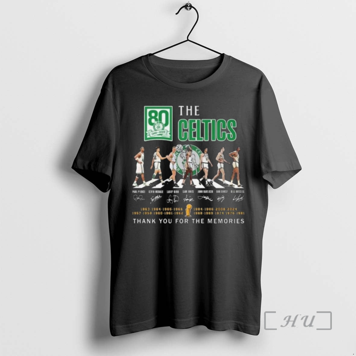 Officials The Boston Celtics 80th Anniversary 1946 2026 Players Abbey Road Signatures Thank You For