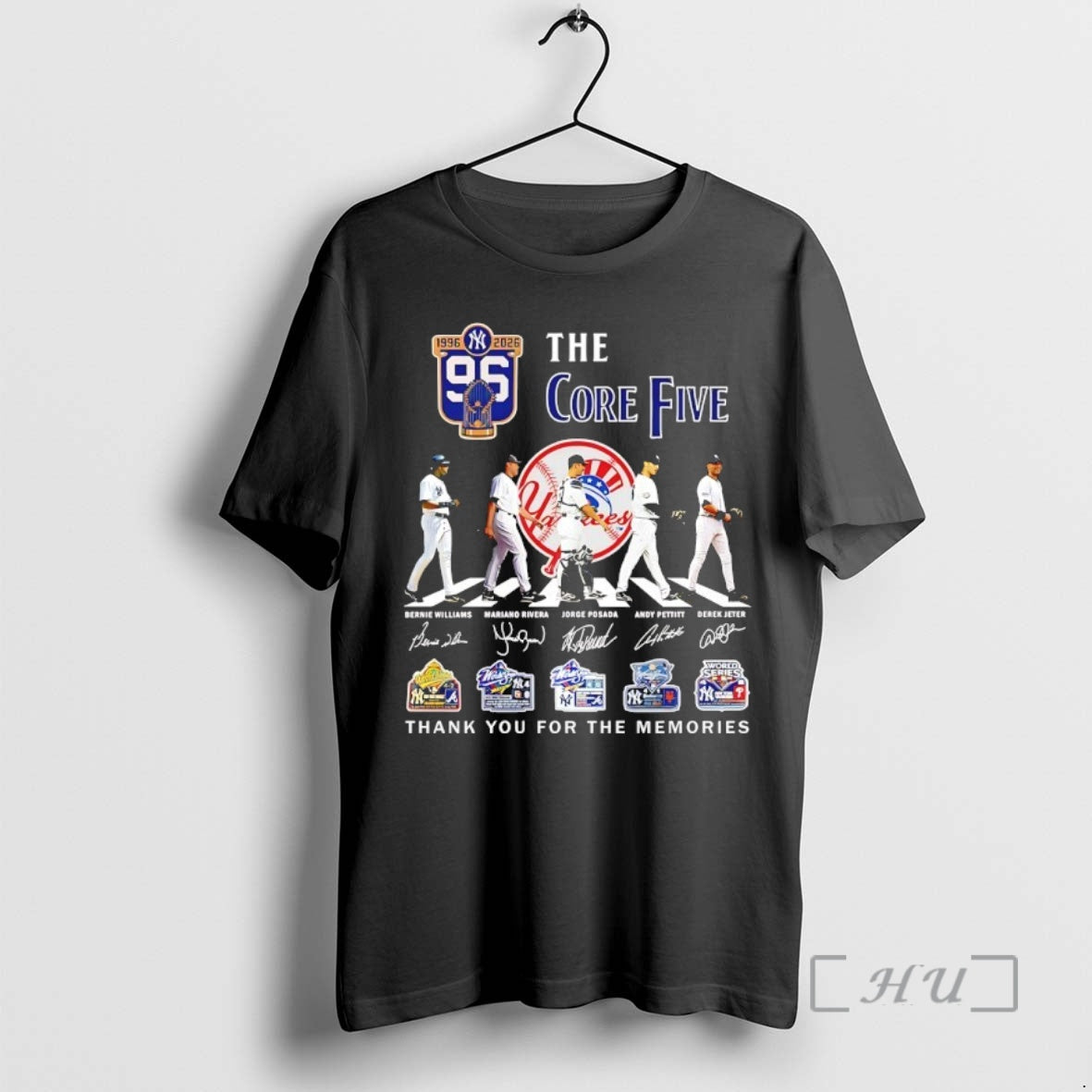 Officials The Core Five New York Yankees Abbey Road 96th Anniversary 1996 2026 Thank You