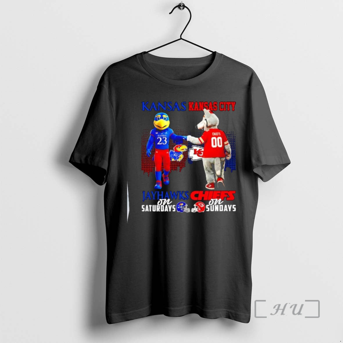 Officials The Kansas Jayhawks On Saturdays And Kansas City Chiefs On Sundays Mascots Logos Premium