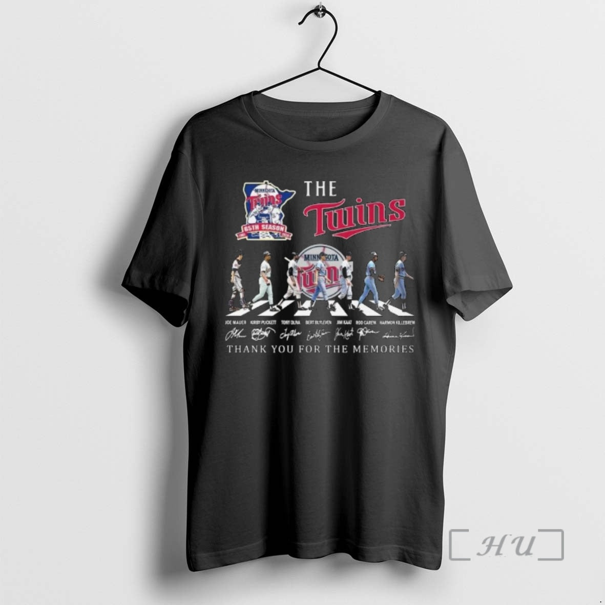 Officials The Minnesota Twins 65th Anniversary 1961 2026 Abbey Road Signatures Thank You For The