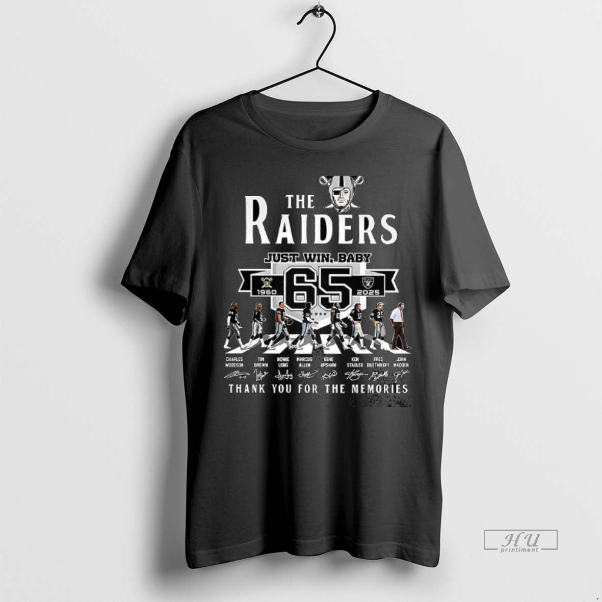 Officials The Raiders Just Win Baby Thank You For The Memories Cross The Line Player