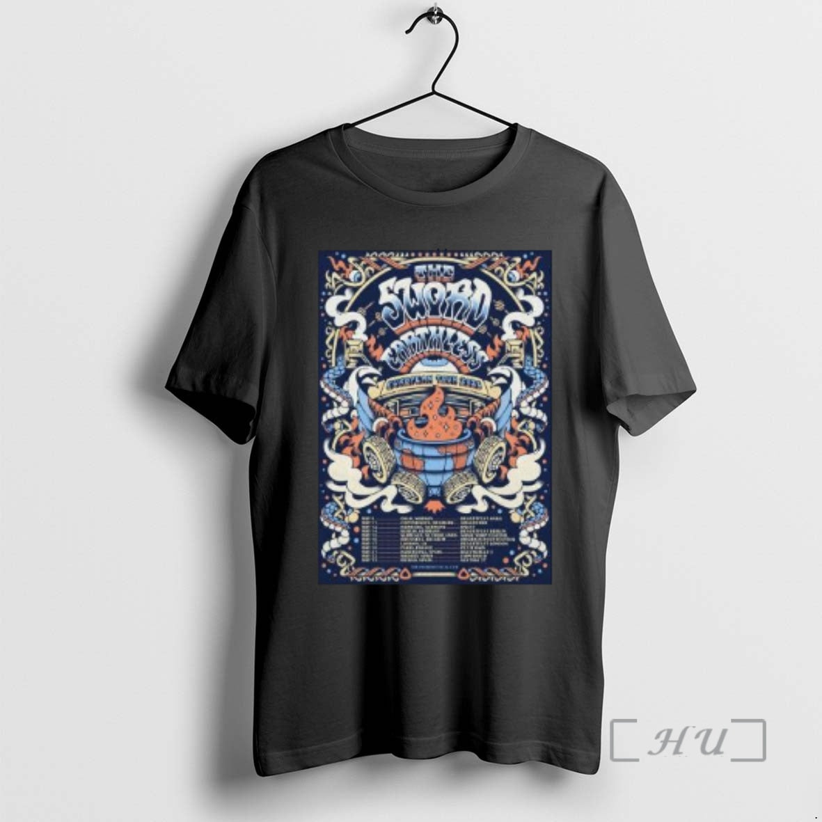 Officials The Sword And Earthless Eu Tour 2026 Circle Black