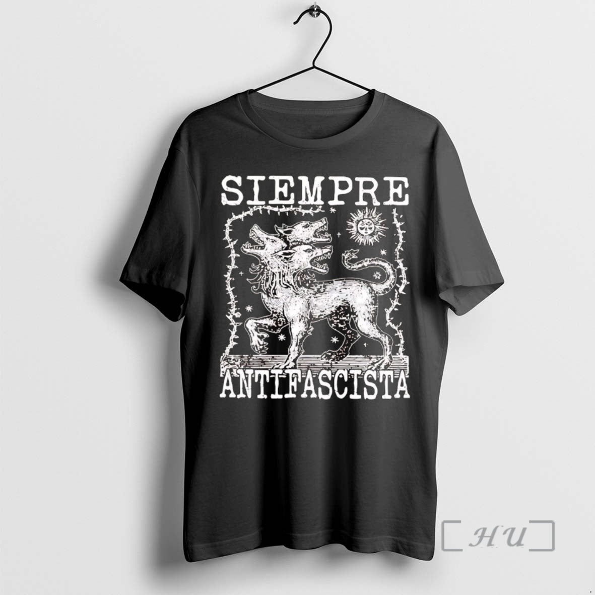Officials Three Headed Dog Siempre Antifascista