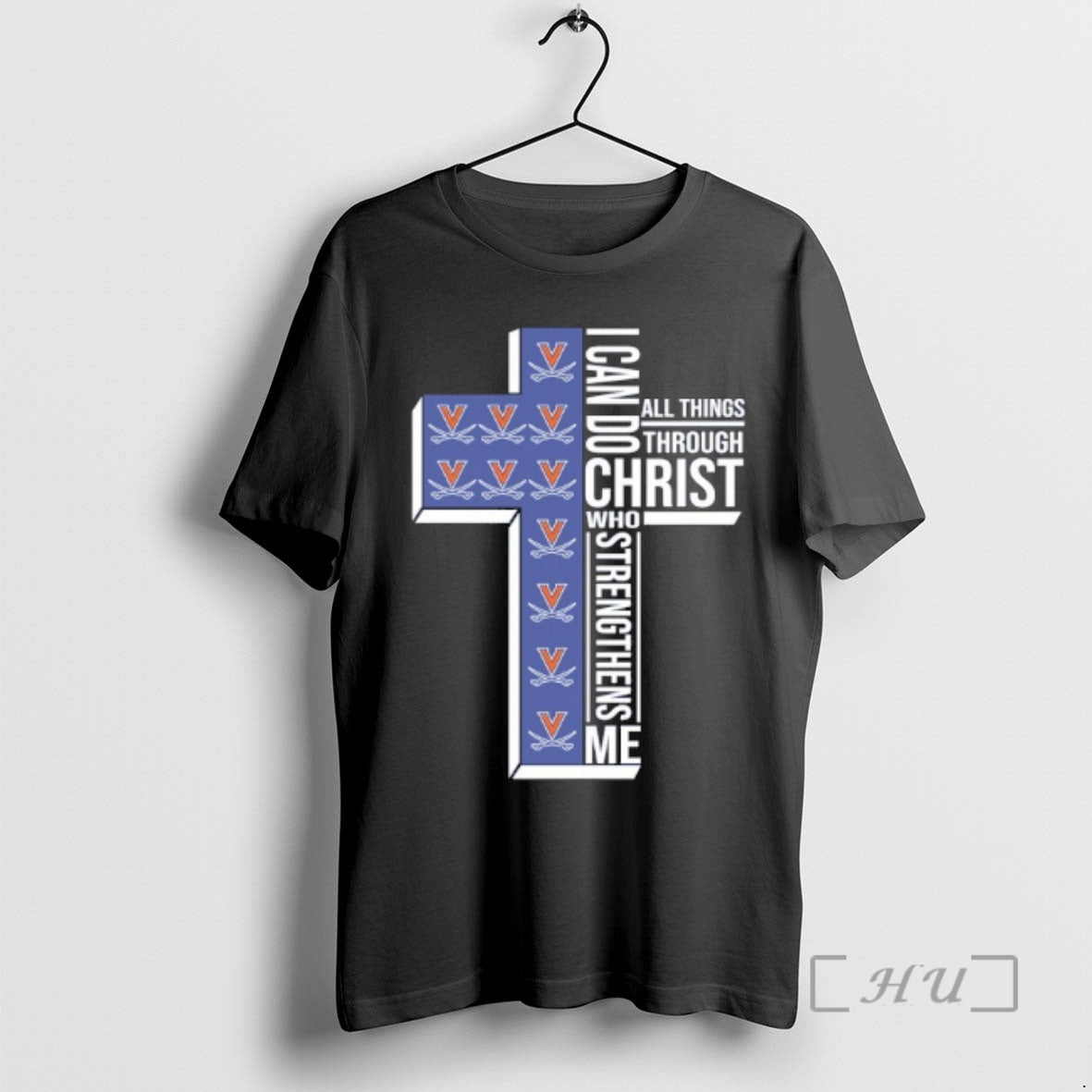 Officials Virginia Cavaliers Womens Basketball I Can All Things Do Through Christ Who Strengthens Me