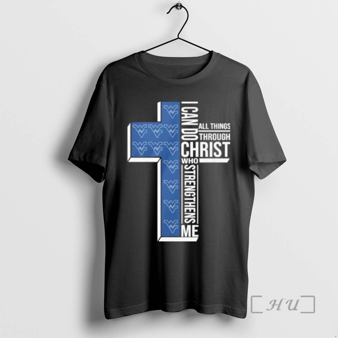 Officials West Virginia Basketball Logo I Can Do All Things Through Christ Who Strengthens Me