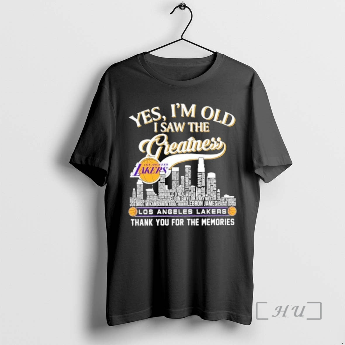 Officials Yes Im Old I Saw The Greatness Typo City Los Angeles Lakers Thank You