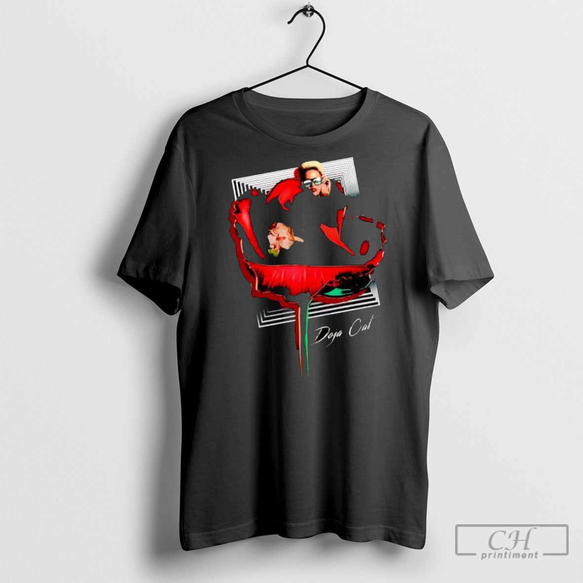 Offiical Doja Cat Vintage In Bloom Retro Fashion Flower Illustration Shirts