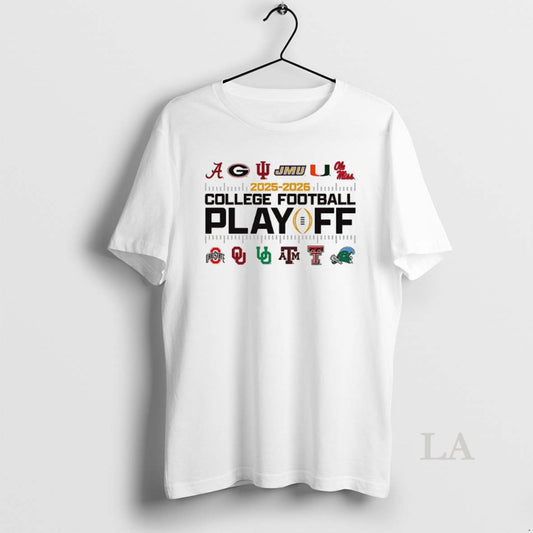 Original 2025 2026 College Football Playoff 12 Team Logo