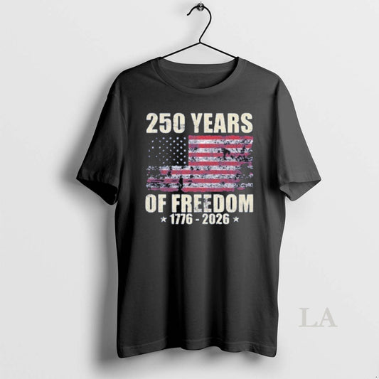 Original 250 Years Of Freedom Usa Flag
