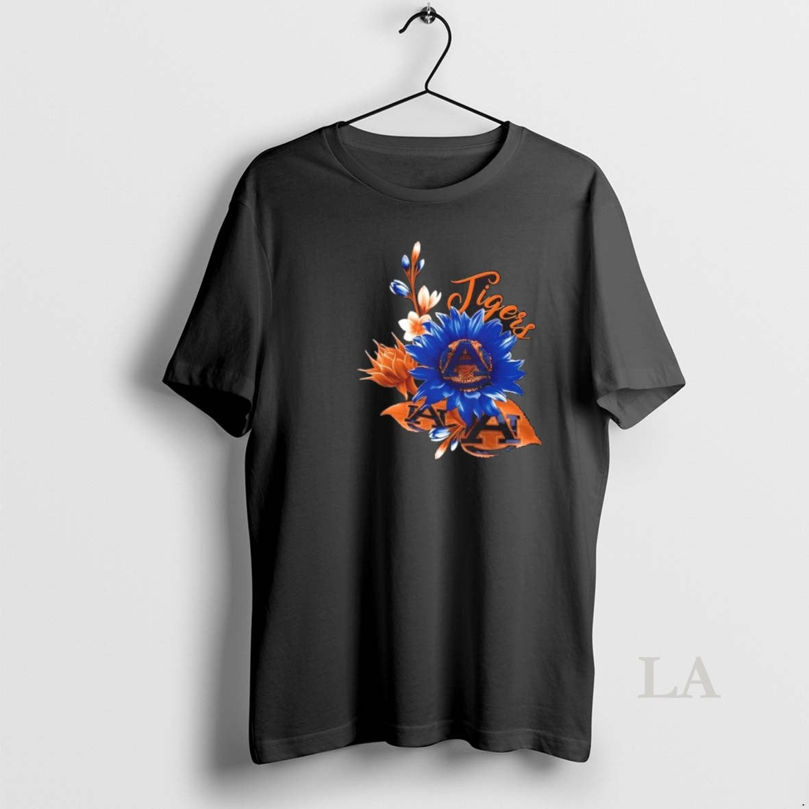 Original Auburn Tigers Football X Sunflower Floral