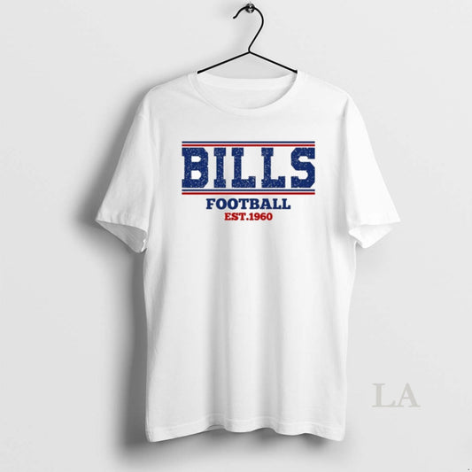 Original Bills Football Est 1960 Vintage Retro Team