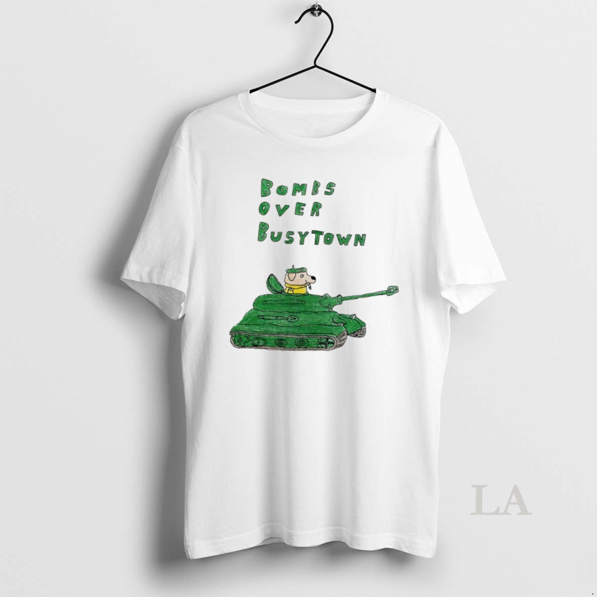 Original Dog Tank Bombs Over Busytown