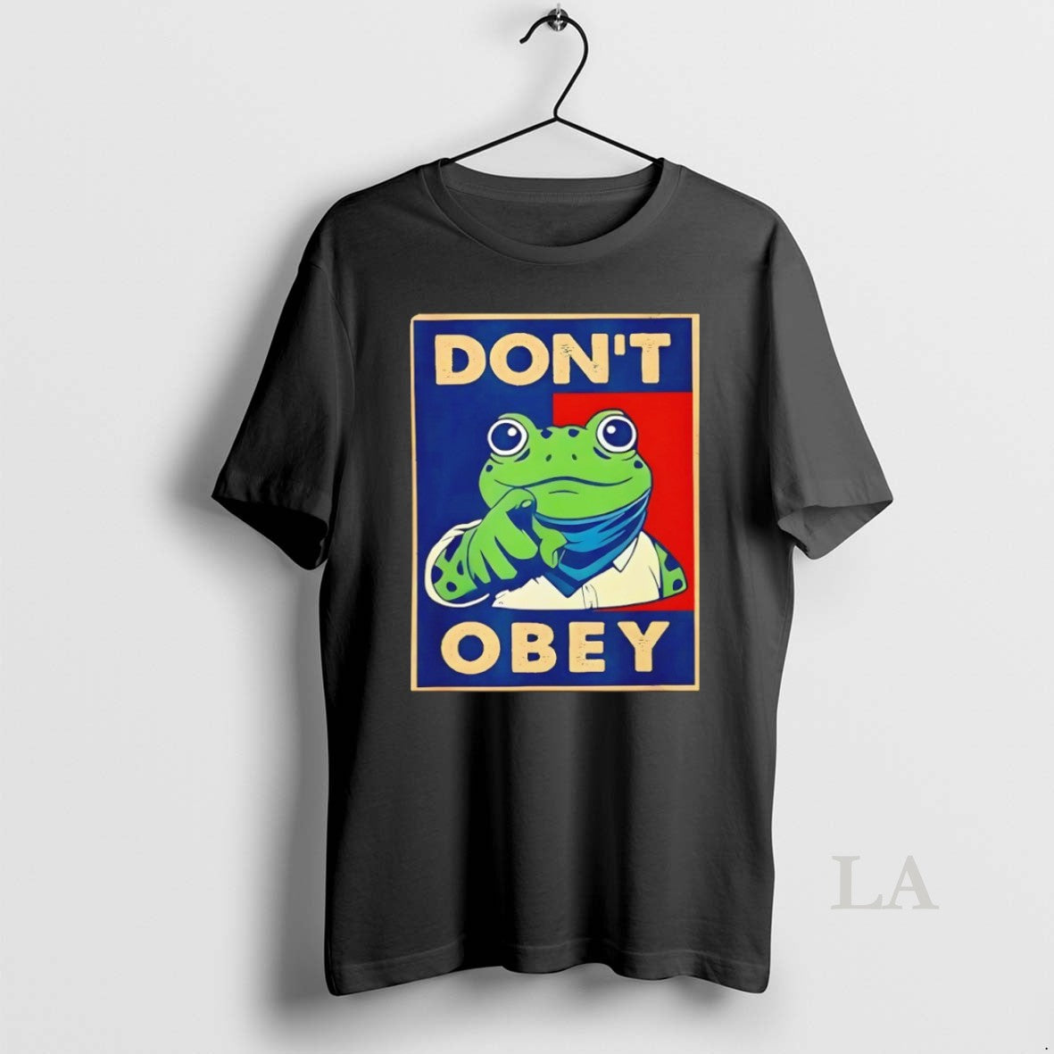 Original Dont Obey Portland Frog Anti Fascism Hope