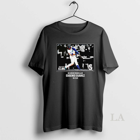 Original Eugenio Suarez 2025 Mlb Postseason Go Ahead Grand Slam