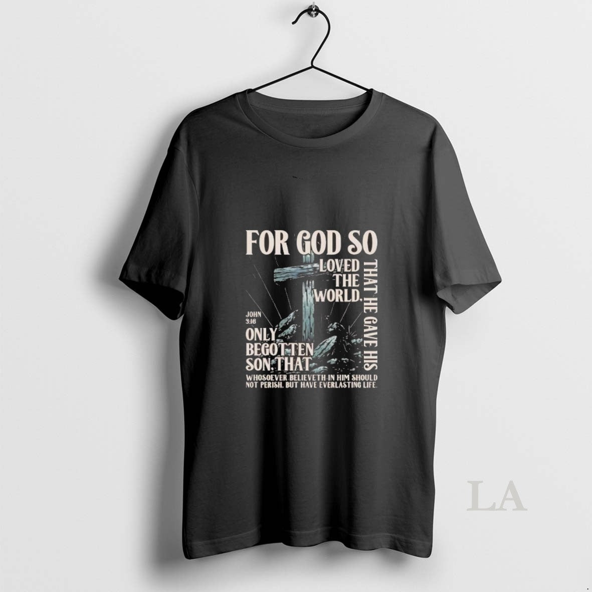 Original For God So Loved The World That He Gave His Only Begotten Son John