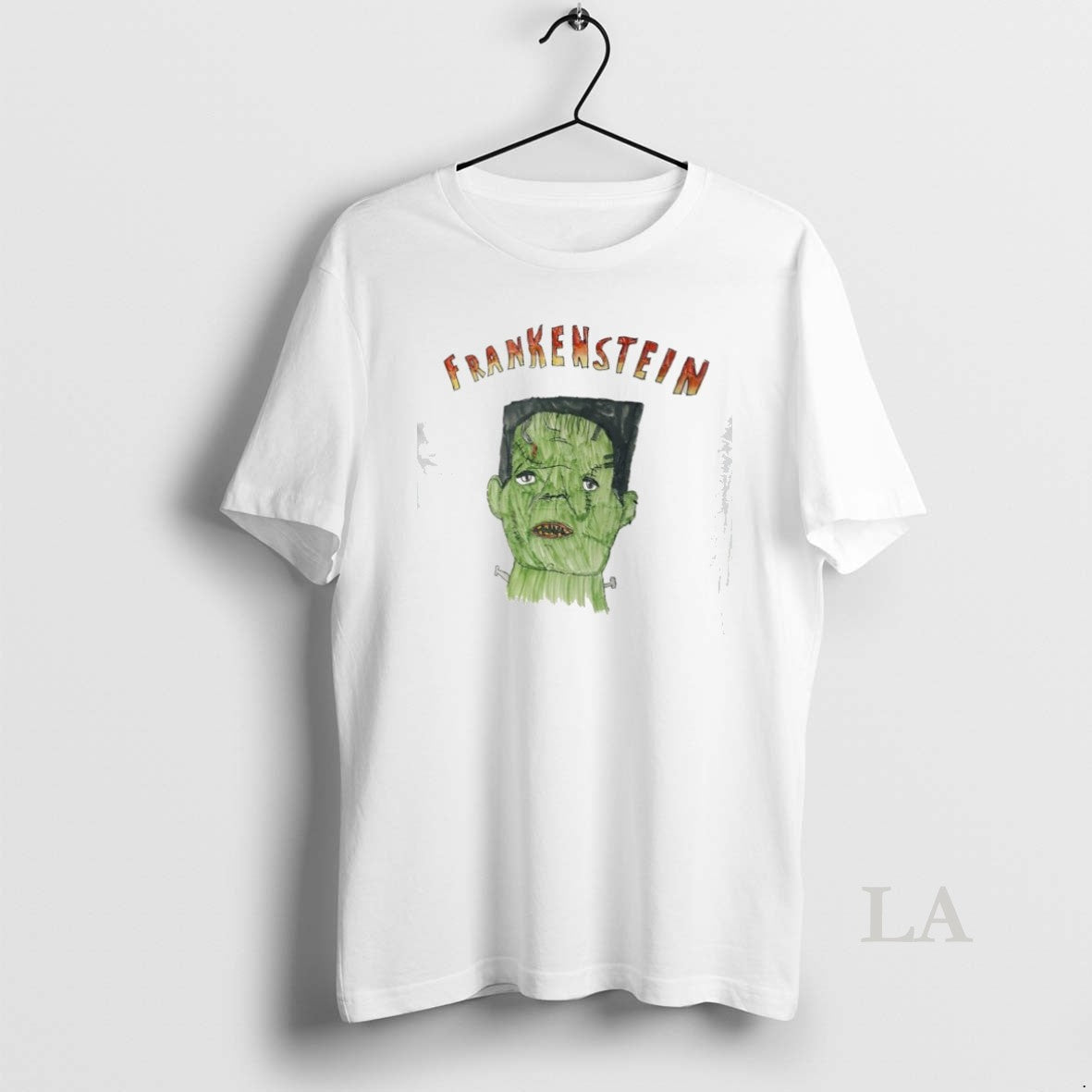 Original Frankenstein Drawing Horror