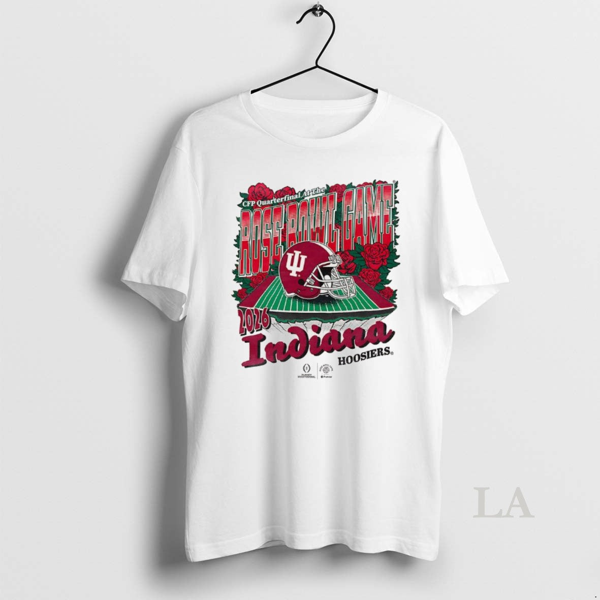 Original Georgia Bulldogs Cfp Quarterfinal 2026 Rose Bowl Helmet Rugby Field