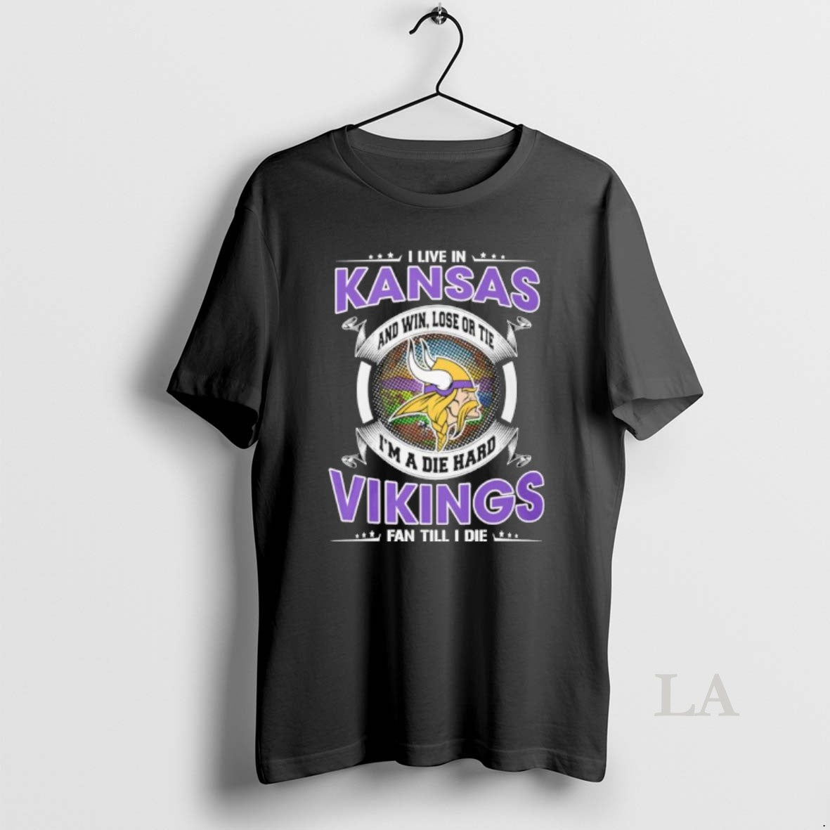 Original I Live In Kansas And Win Lose Or Tie Im A Die Hard Minnesota