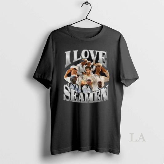 Original I Love Seamen Graphic Funny Meme