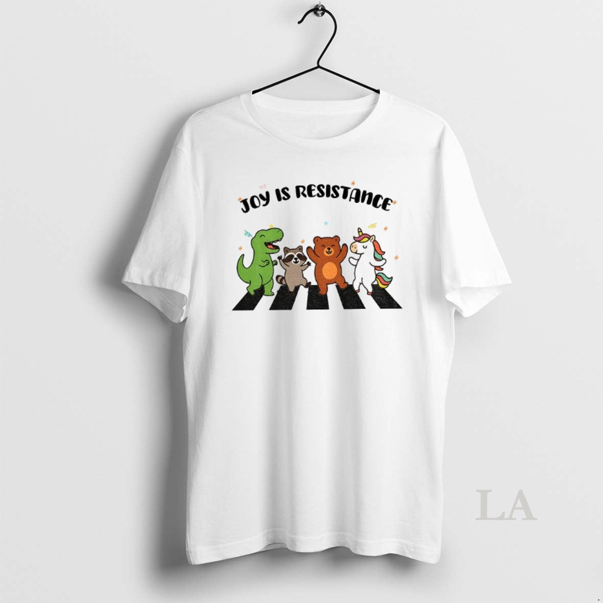 Original Joy Is Resistance Animal Dancing Portland Frog Abolish Ice