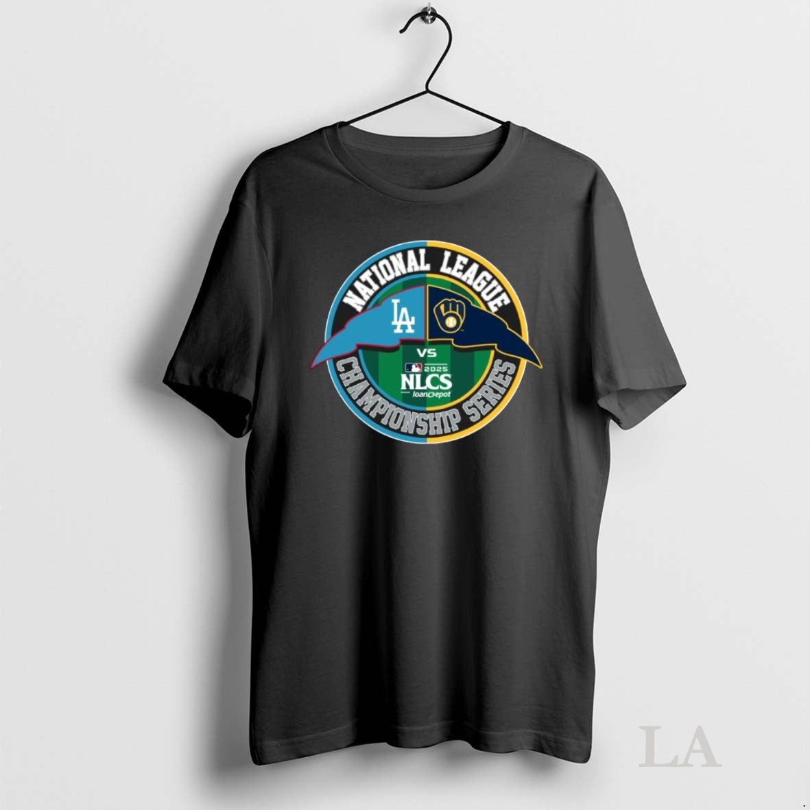 Original Mlb Los Angeles Dodgers Vs Milwaukee Brewers 2025 Nlcs Matchup
