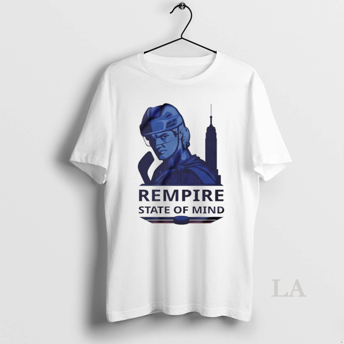 Original Matt Rempe New York Rangers Rempire State Of Mind