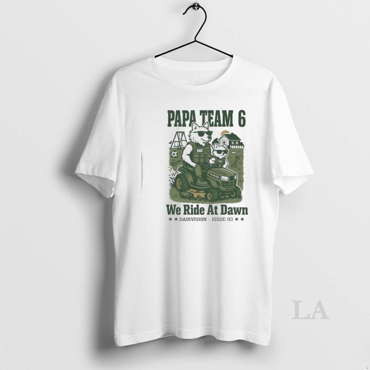 Original Papa Team 6 We Ride At Dawn