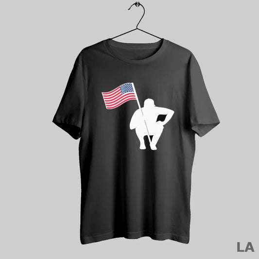 Original The Caddie Network America Lightweight Usa Flag